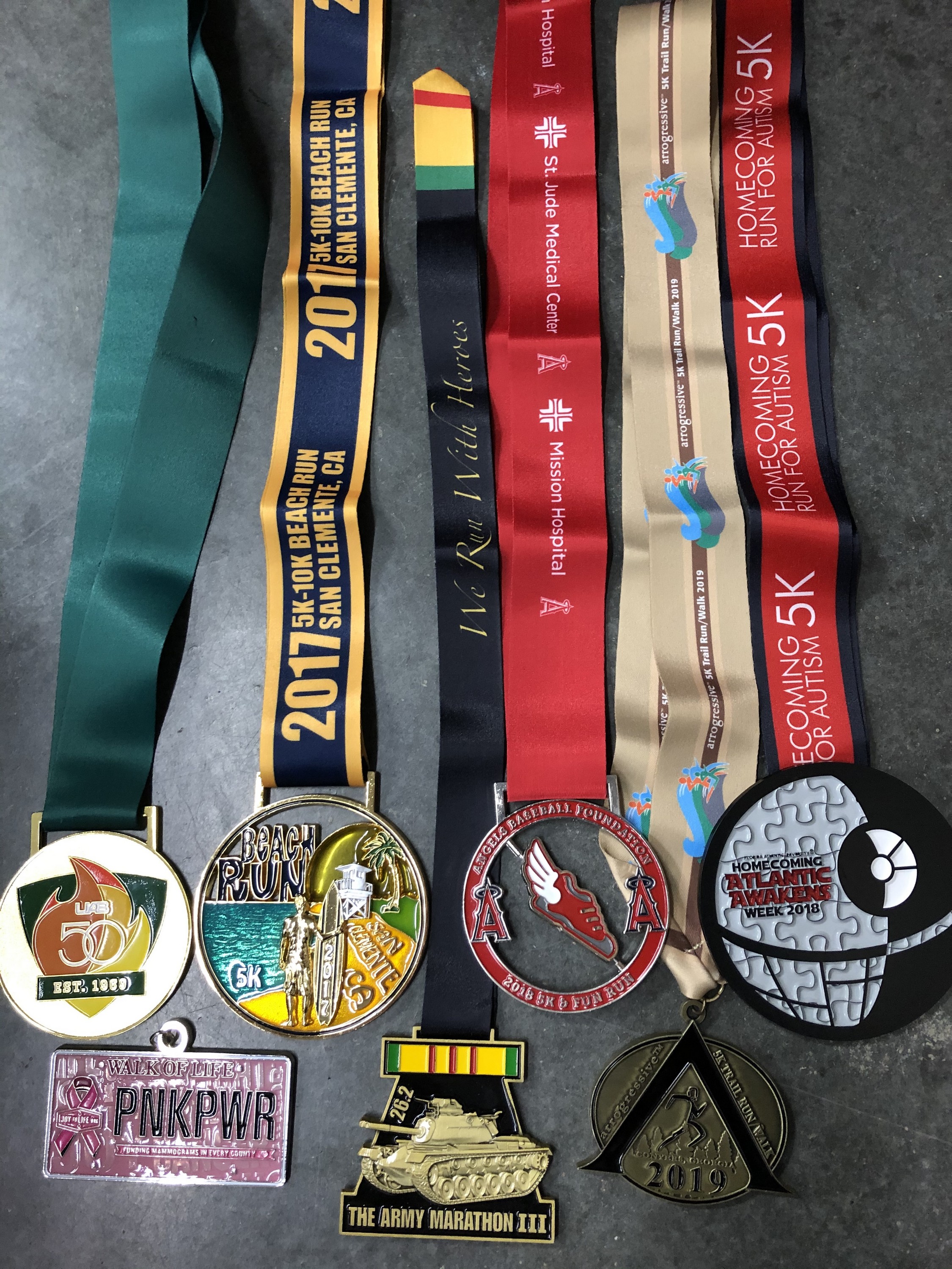 2-3/4" (2.75") Custom Cast Single Sided 3-D Medal 1