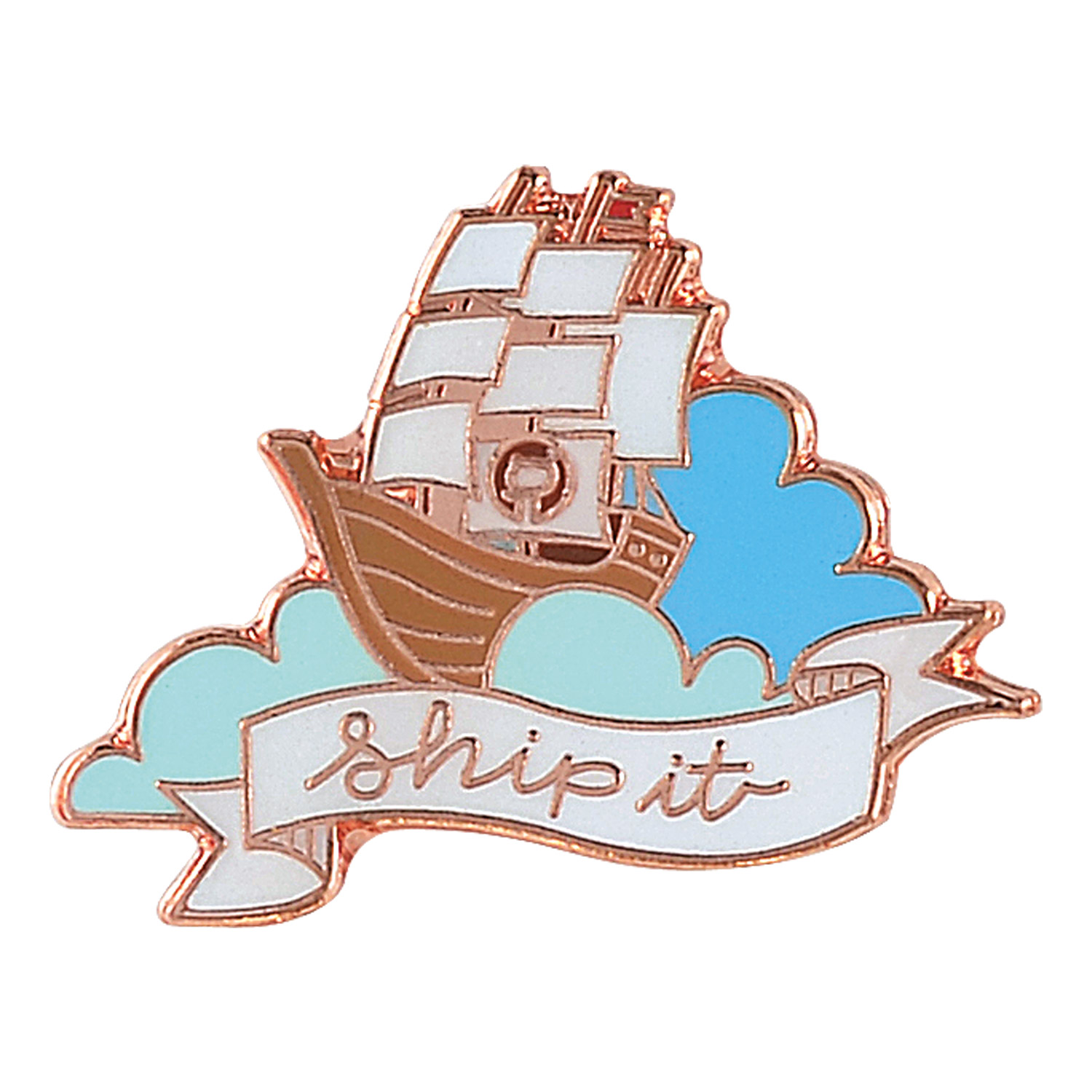 Custom Lapel Pins - 7/8" (0.875") Die Struck Soft Enamel 1