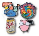 Custom Lapel Pins - 1 1/4" (1.25") Die Struck Iron Soft Enamel 1 Custom Lapel Pins - 1 1/4" (1.25") Die Struck Iron Soft Enamel 1