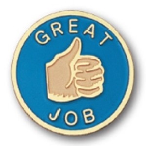 "Great Job" Stock Pin 1 "Great Job" Stock Pin 1