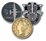 1 1/4" (1.25") Custom Challenge Coin Double Sided Cast Zinc Alloy 1 1 1/4" (1.25") Custom Challenge Coin Double Sided Cast Zinc Alloy 1