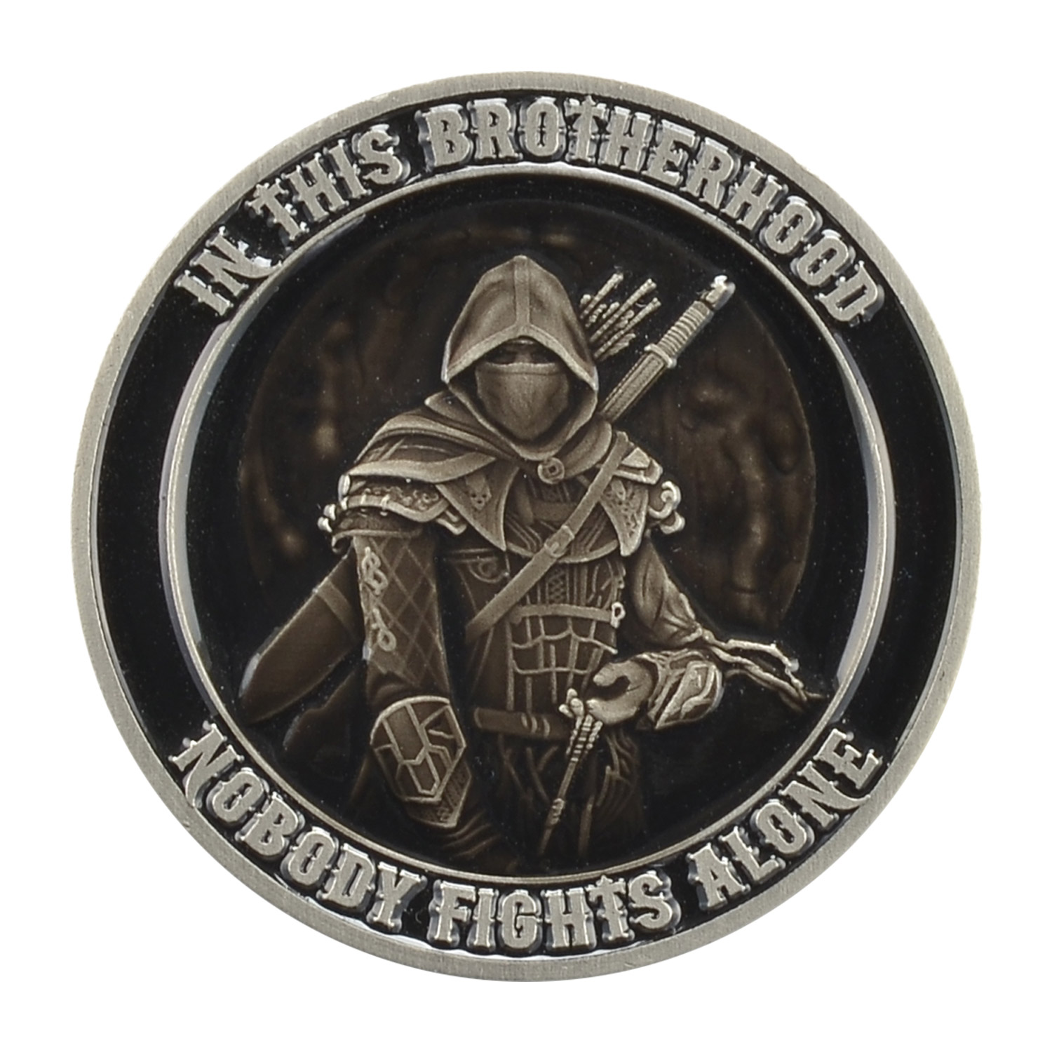 2 1/4" (2.25") Custom Challenge Coin Double Sided Struck Brass 1