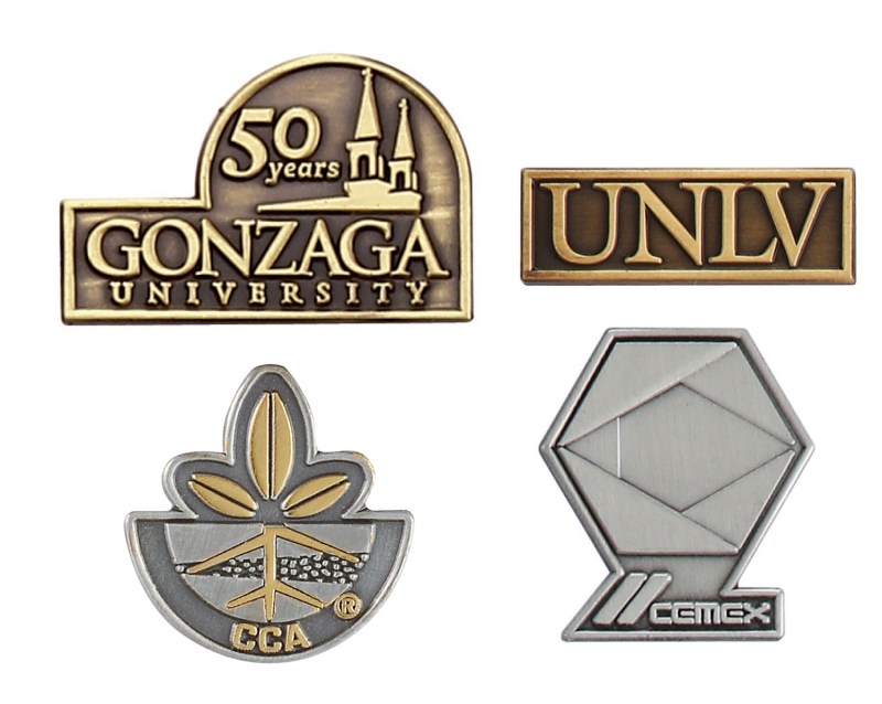 7/8" (0.875") Die Struck Antique Lapel Pin 1 7/8" (0.875") Die Struck Antique Lapel Pin 1