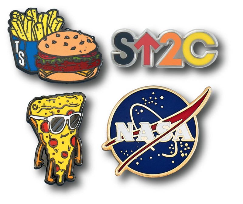 Custom Lapel Pins - 1" Cloisonne Hard Enamel 1 Custom Lapel Pins - 1" Cloisonne Hard Enamel 1