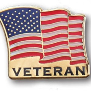 "Veteran US Flag" Stock Lapel Pin 1 "Veteran US Flag" Stock Lapel Pin 1