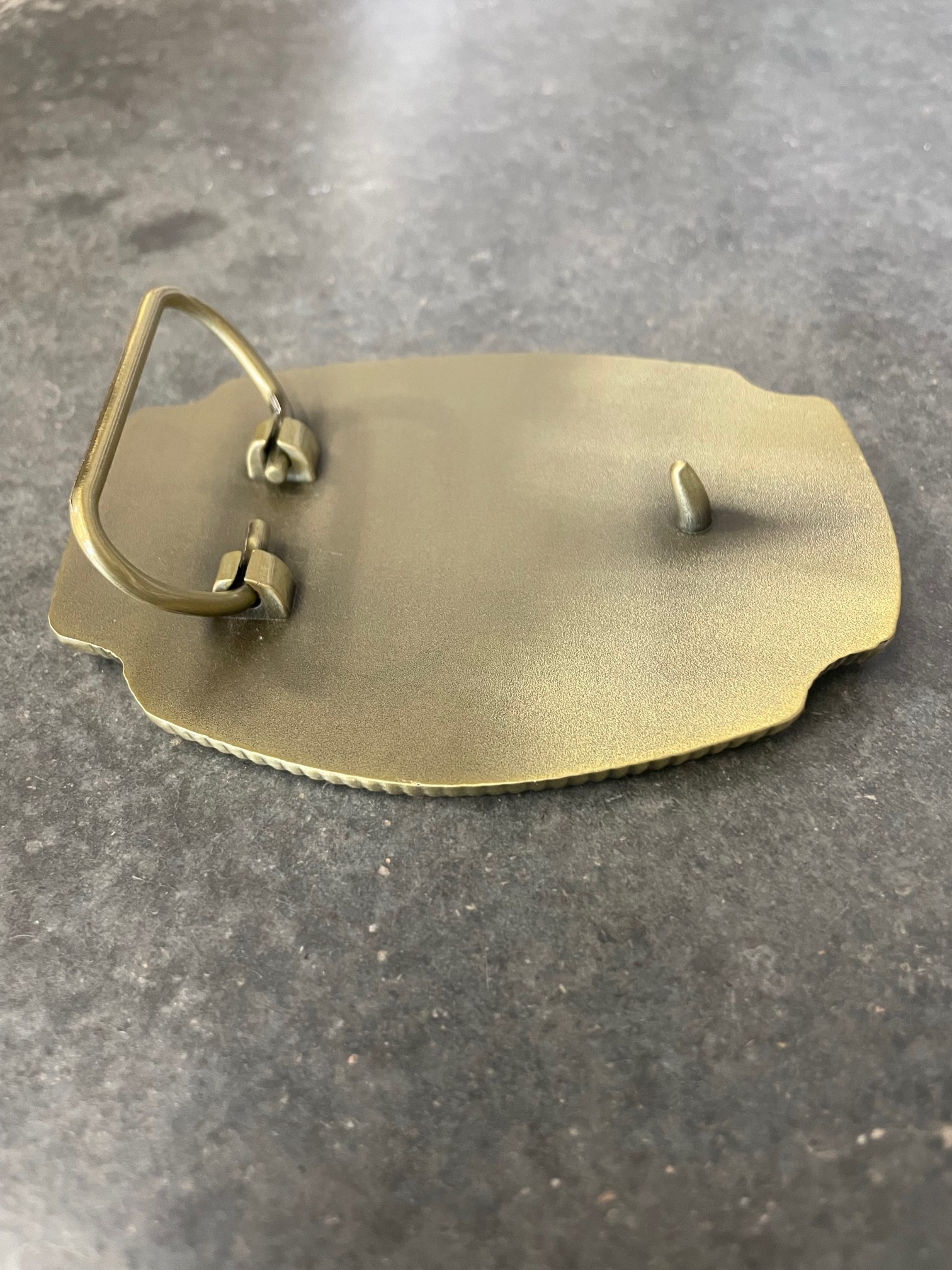 Cast Metal Belt Buckle (4"x3") 1