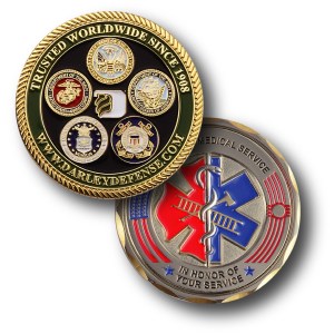 1 3/4" (1.75") Custom Challenge Coin Double Sided Struck Brass 1 1 3/4" (1.75") Custom Challenge Coin Double Sided Struck Brass 1