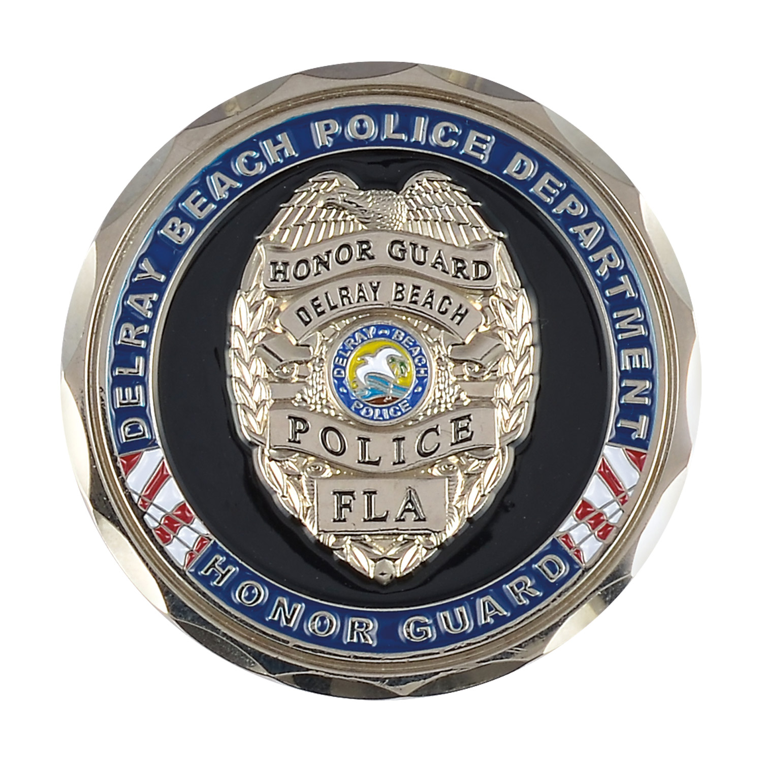 1 1/4" (1.25") Custom Challenge Coin Double Sided Struck Brass 1
