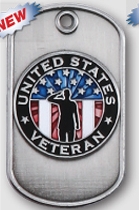 "United States Veteran" Stock Pin 1 "United States Veteran" Stock Pin 1
