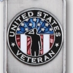 "United States Veteran" Stock Pin 1 "United States Veteran" Stock Pin 1