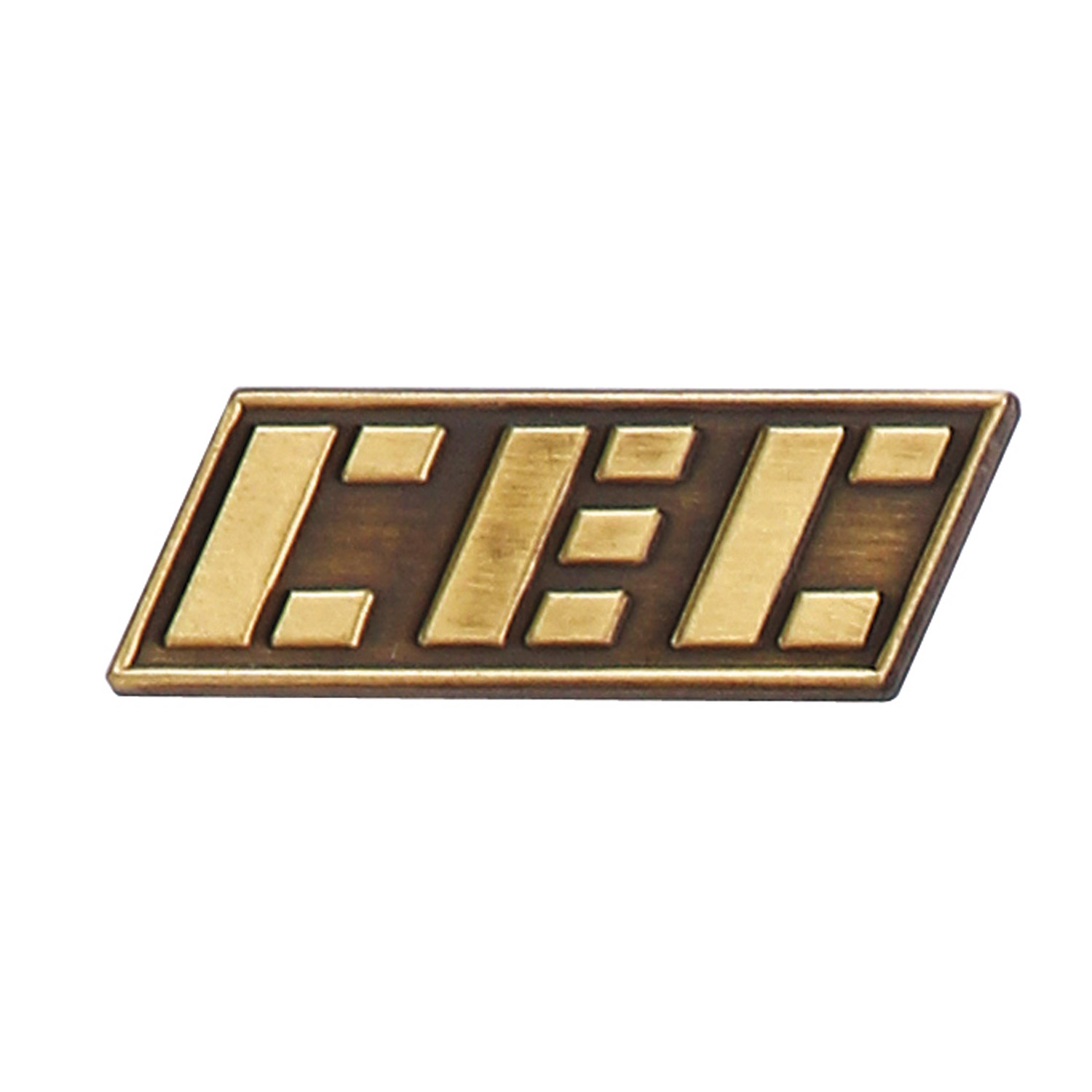 1 1/4" (1.25") Die Struck Antique Lapel Pin 1