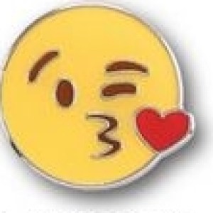 Emoji Kiss Pins 1 Emoji Kiss Pins 1