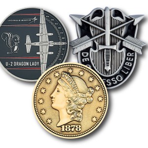 2 3/4" Custom Challenge Coin Double Sided Cast Zinc Alloy 1 2 3/4" Custom Challenge Coin Double Sided Cast Zinc Alloy 1