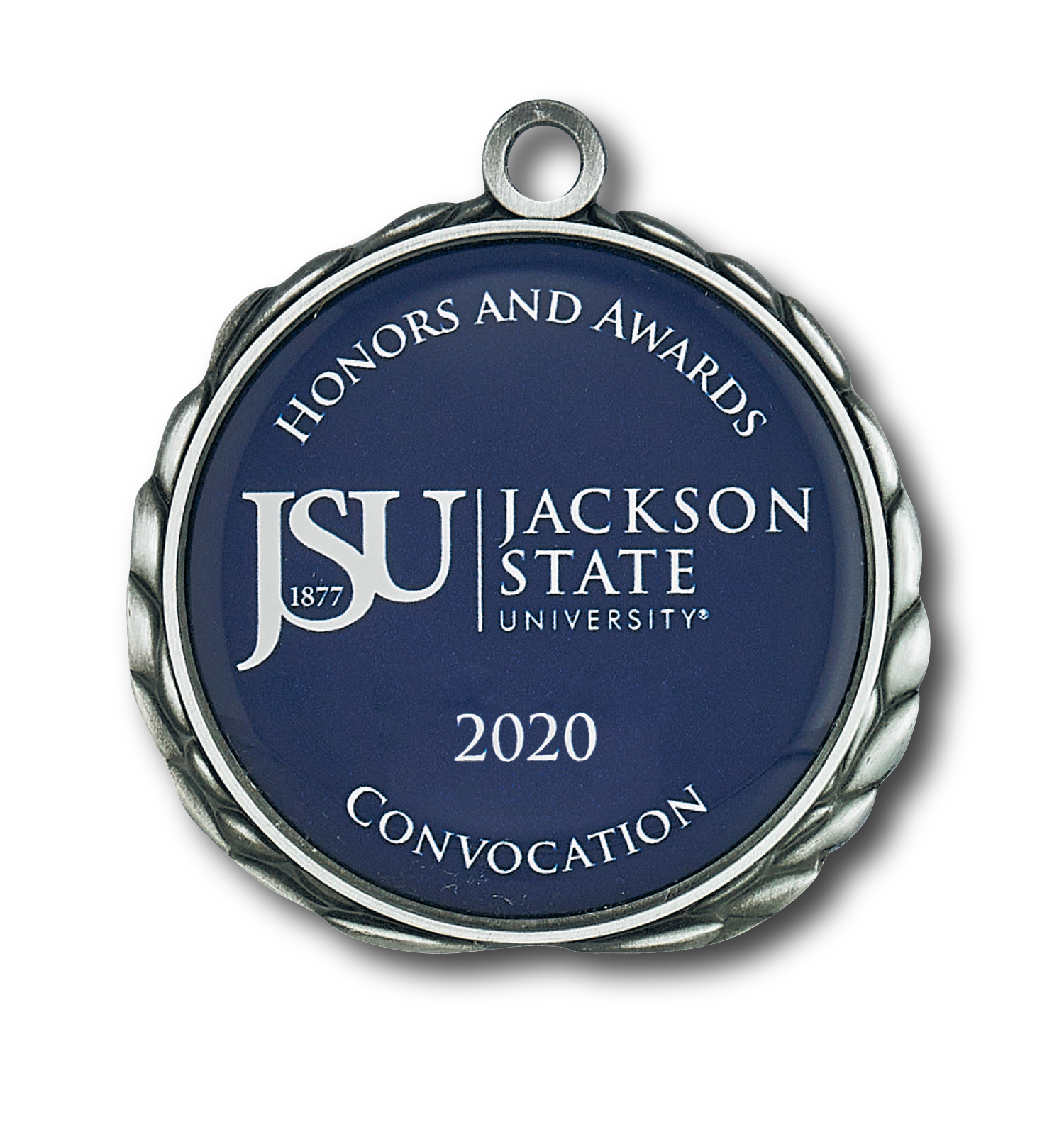 2-1/2" (2.5") USA Printed Rush Medal w/Wreath Edge 1