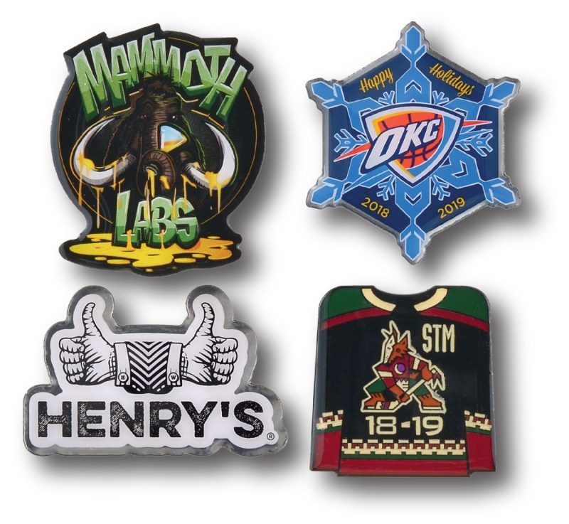 Custom Lapel Pin - 1 1/4" (1.25") Custom Shape Fully Printed 1 Custom Lapel Pin - 1 1/4" (1.25") Custom Shape Fully Printed 1