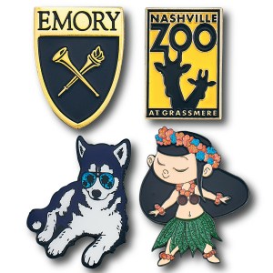 Custom Lapel Pins - 1 1/2" (1.5") Die Struck Soft Enamel 1 Custom Lapel Pins - 1 1/2" (1.5") Die Struck Soft Enamel 1