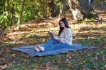 High Sierra Oversize Picnic Blanket - 1080-37GYFront High Sierra Oversize Picnic Blanket - 1080-37GYFront