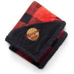 Field & Co.® Buffalo Plaid Sherpa Blanket - 1081-51RDBKFront Field & Co.® Buffalo Plaid Sherpa Blanket - 1081-51RDBKFront