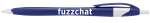 Cougar Retractable Ballpoint Pen - KK-640SIBKFront Cougar Retractable Ballpoint Pen - KK-640SIBKFront