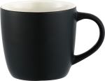 Riviera Electric 11oz Ceramic Mug - SM-6330BKWHFront Riviera Electric 11oz Ceramic Mug - SM-6330BKWHFront