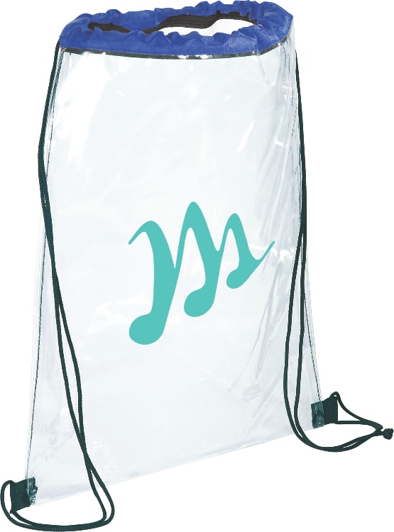 Rally Clear Drawstring Bag 1