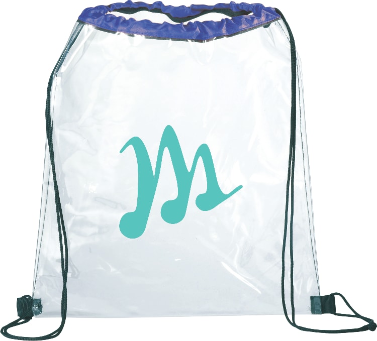 Rally Clear Drawstring Bag 1