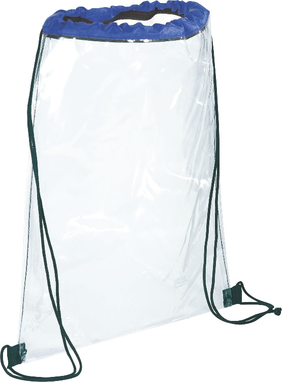 Rally Clear Drawstring Bag 1