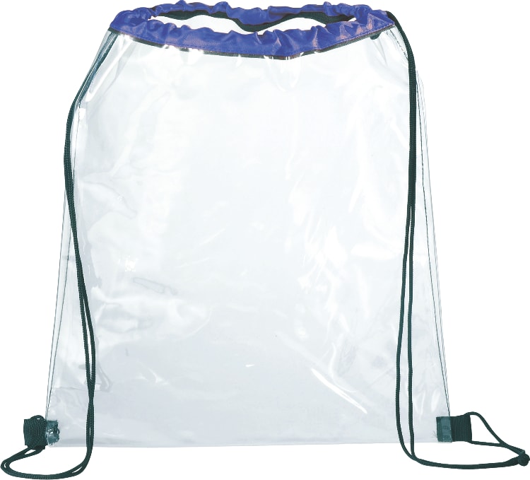 Rally Clear Drawstring Bag 1