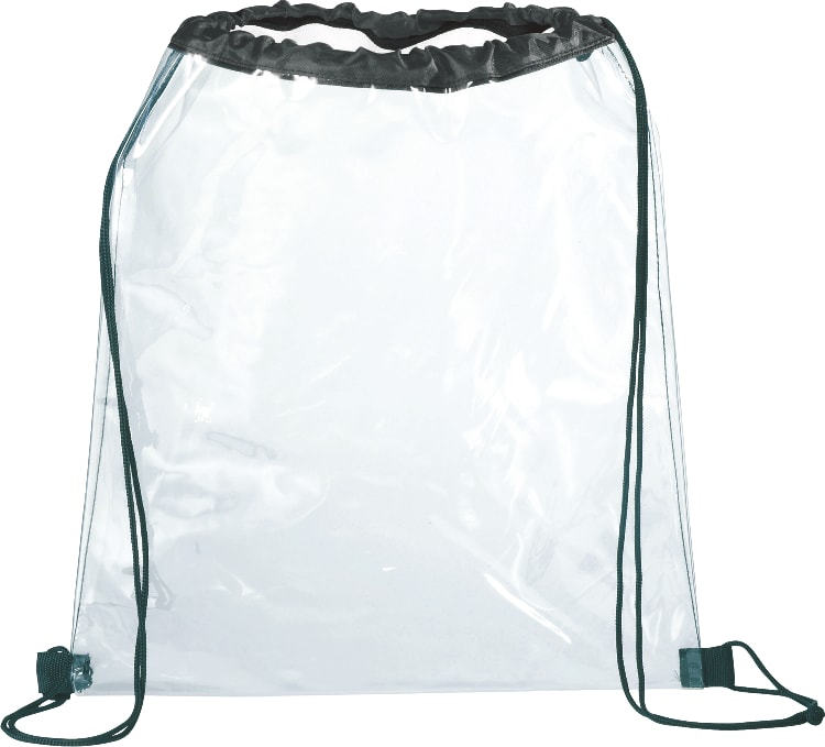 Rally Clear Drawstring Bag 1