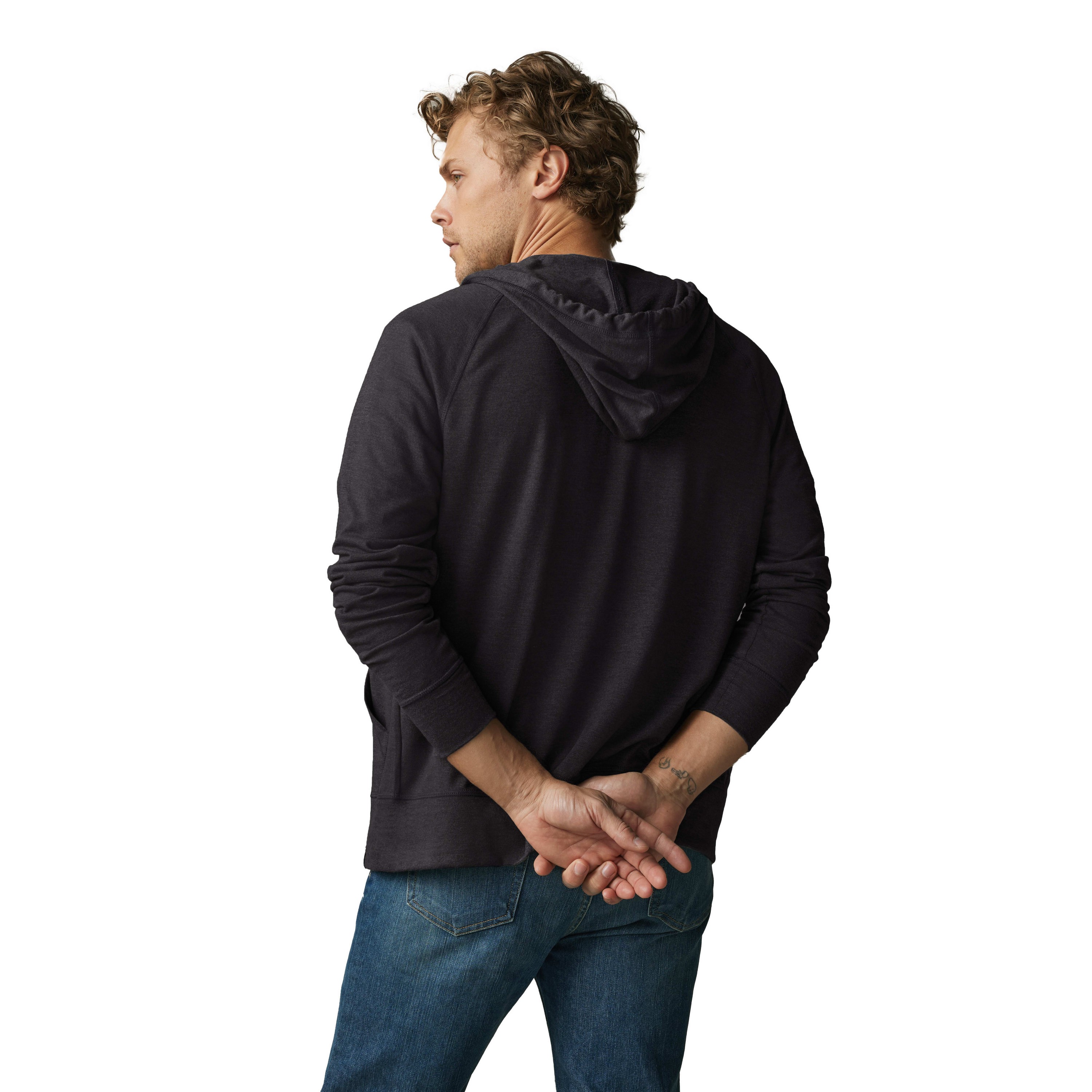 Men's American Giant Lightweight Full Zip Hoodie 1