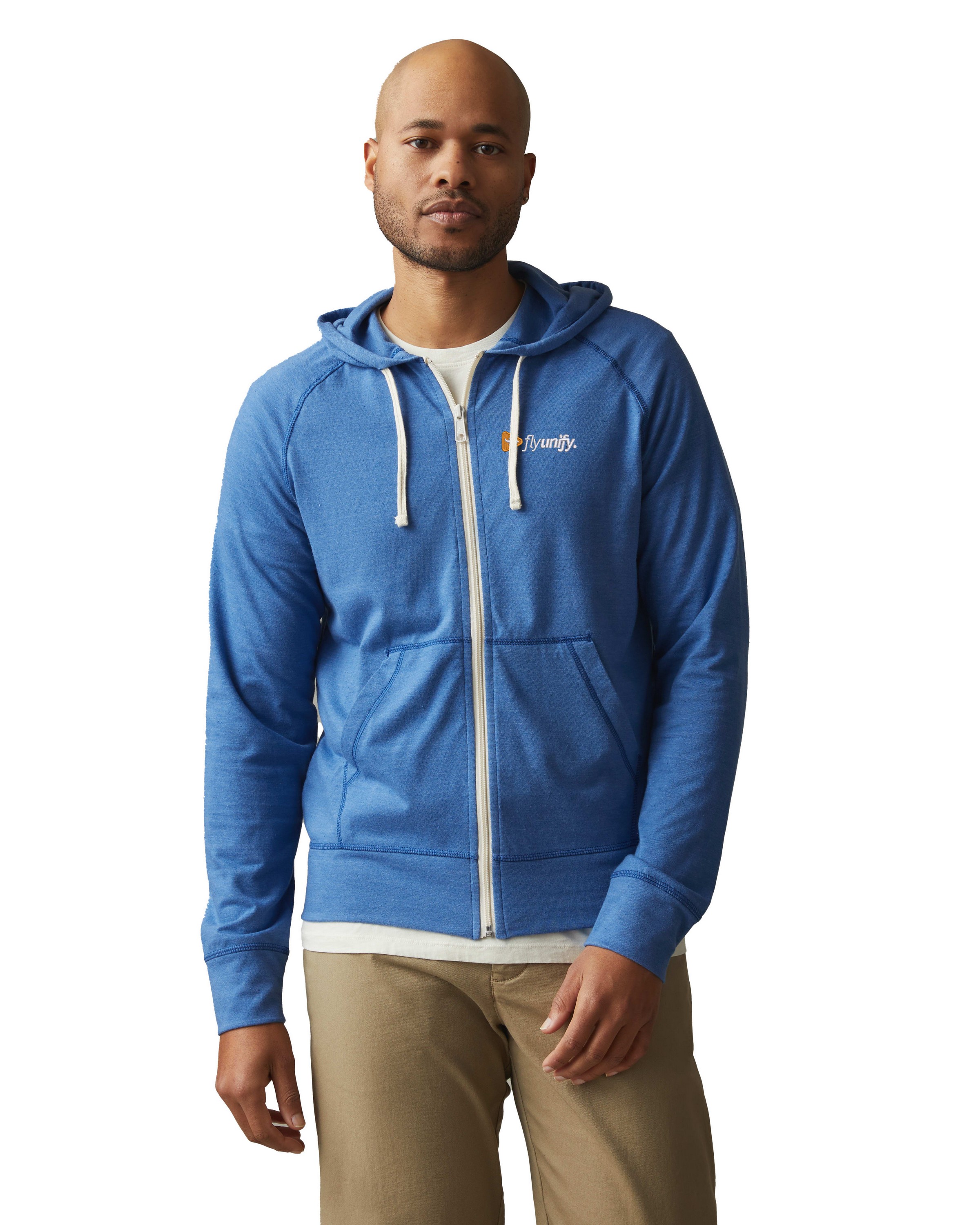 Men's American Giant Lightweight Full Zip Hoodie 1
