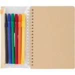 5" x 7" FSC® Mix Doodle Notebook with Markers? - SM-5346NTFront 5" x 7" FSC® Mix Doodle Notebook with Markers? - SM-5346NTFront