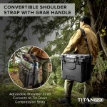 Arctic Zone® Titan Pro® 25QT Hard Cooler - 3861-18GYFront Arctic Zone® Titan Pro® 25QT Hard Cooler - 3861-18GYFront