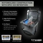 Arctic Zone® Titan Pro® 25QT Hard Cooler - 3861-18GYFront Arctic Zone® Titan Pro® 25QT Hard Cooler - 3861-18GYFront