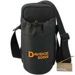 Traver rPET Adjustable Bottle Sling Cooler w/Pouch - 1600-29CAFront Traver rPET Adjustable Bottle Sling Cooler w/Pouch - 1600-29CAFront