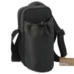 Traver rPET Adjustable Bottle Sling Cooler w/Pouch - 1600-29CAAngle-Right Traver rPET Adjustable Bottle Sling Cooler w/Pouch - 1600-29CAAngle-Right
