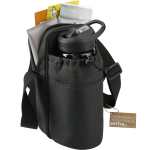 Traver rPET Adjustable Bottle Sling Cooler w/Pouch - 1600-29CAAngle-Right Traver rPET Adjustable Bottle Sling Cooler w/Pouch - 1600-29CAAngle-Right