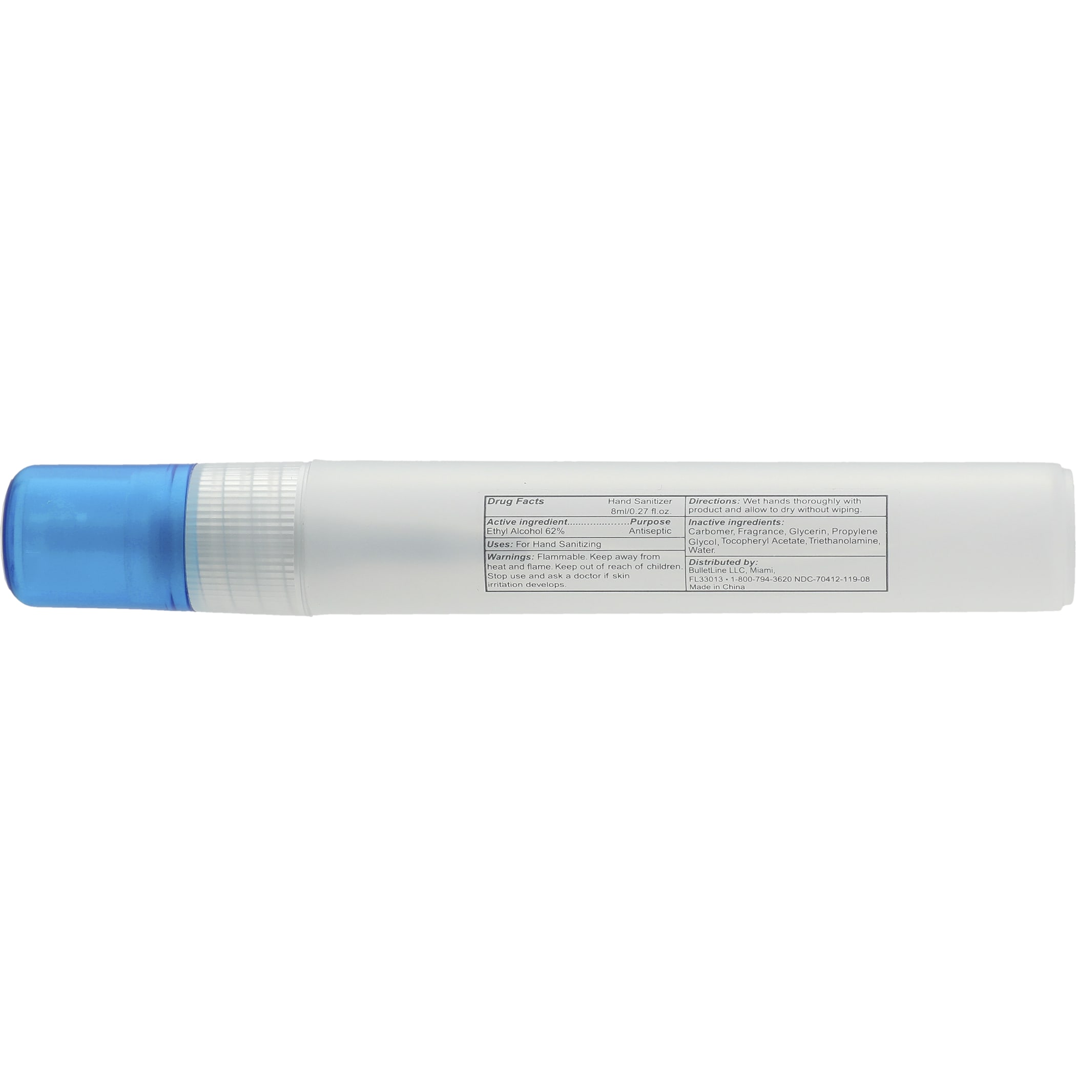0.27oz Pen Sprayer Sanitizer with 62% Alcohol 1