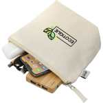 11oz Hemp Cotton Pouch - 7901-22NTAngle-Left 11oz Hemp Cotton Pouch - 7901-22NTAngle-Left