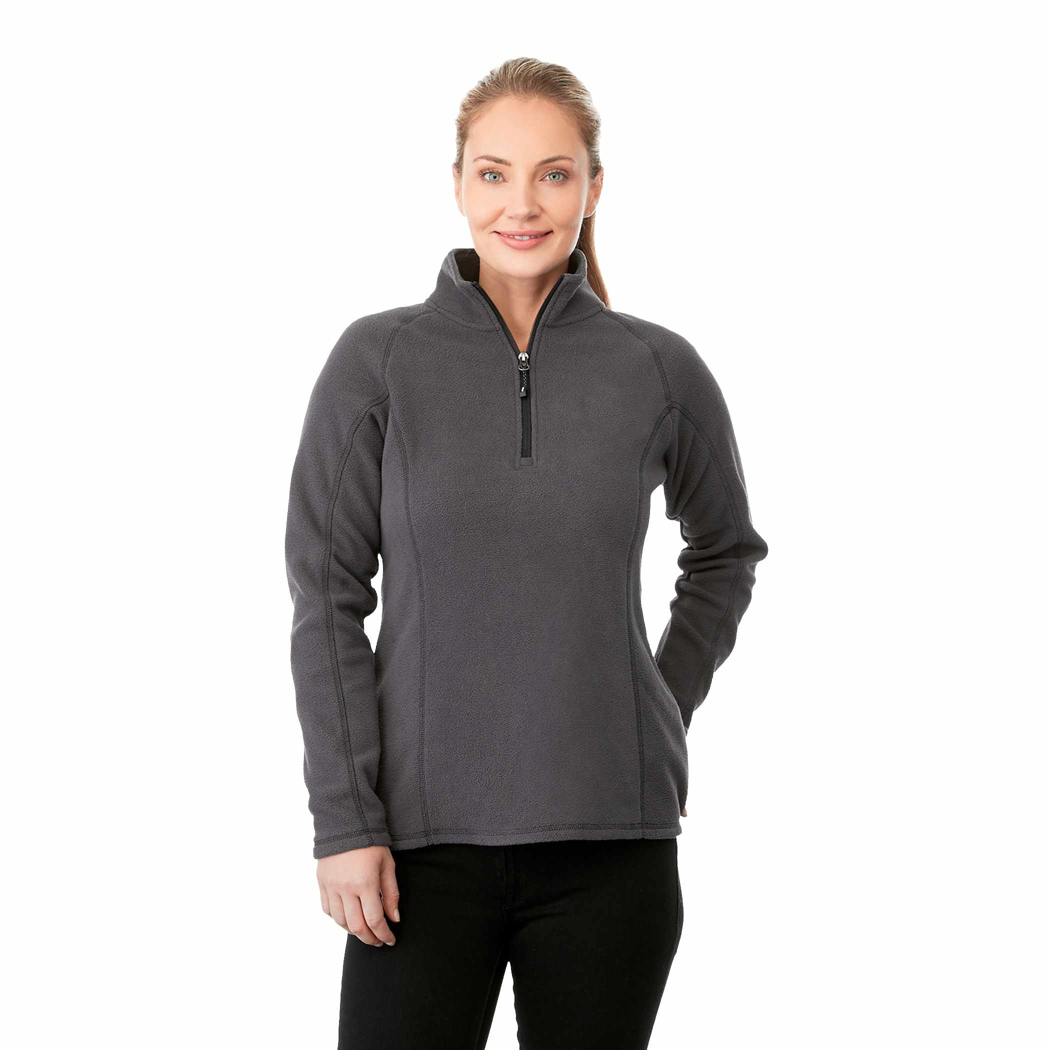 Women's BOWLEN Poly Microfleece Half Zip 1