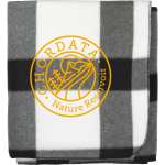 Buffalo Plaid Fleece Blanket - SM-8713WHBKFront Buffalo Plaid Fleece Blanket - SM-8713WHBKFront