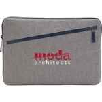Angle Recycled 15'' Laptop Sleeve - SM-8200GYFront Angle Recycled 15'' Laptop Sleeve - SM-8200GYFront