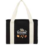 Black Cotton Tote w/ Cotton Handles 1 Black Cotton Tote w/ Cotton Handles 1