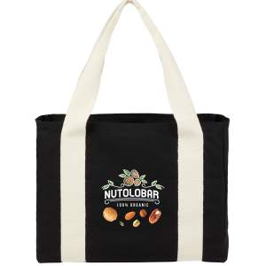 Black Cotton Tote w/ Cotton Handles 1 Black Cotton Tote w/ Cotton Handles 1