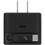 Wally Stretch 35 Wall Charger with cable - 7125-09BKRight-Side Wally Stretch 35 Wall Charger with cable - 7125-09BKRight-Side