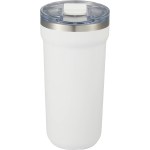 Catone Recycled Vacuum Tumbler w/ Slider Lid 20oz - 1602-37WHFront Catone Recycled Vacuum Tumbler w/ Slider Lid 20oz - 1602-37WHFront