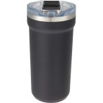Catone Recycled Vacuum Tumbler w/ Slider Lid 20oz - 1602-37BKFront Catone Recycled Vacuum Tumbler w/ Slider Lid 20oz - 1602-37BKFront