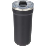 Catone Recycled Vacuum Tumbler w/ Slider Lid 20oz - 1602-37BKFront Catone Recycled Vacuum Tumbler w/ Slider Lid 20oz - 1602-37BKFront