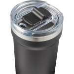 Catone Recycled Vacuum Tumbler w/ Slider Lid 20oz - 1602-37NYAngle-Left Catone Recycled Vacuum Tumbler w/ Slider Lid 20oz - 1602-37NYAngle-Left