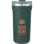 Catone Recycled Vacuum Tumbler w/ Slider Lid 20oz - 1602-37GRAngle-Right Catone Recycled Vacuum Tumbler w/ Slider Lid 20oz - 1602-37GRAngle-Right